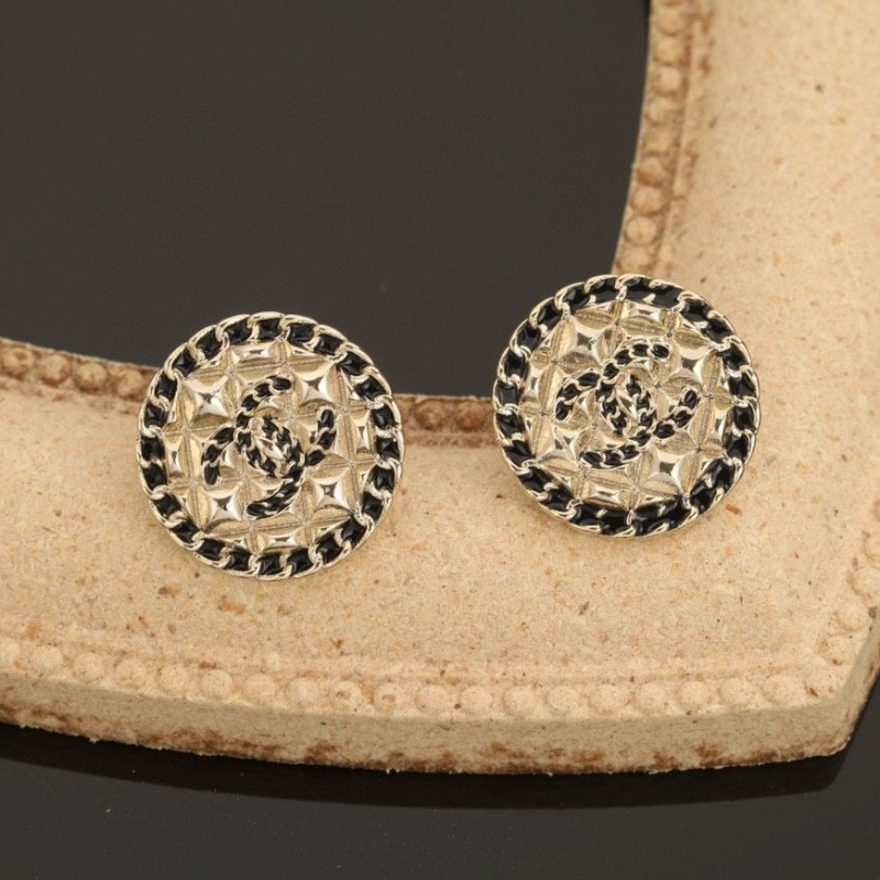 Ch*el earrings